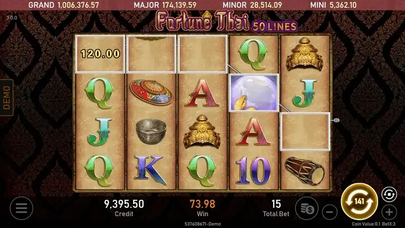 Fortune Thai slot screenshot 3