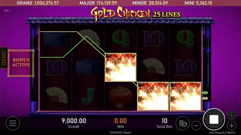 Gold Chicken slot screenshot 3