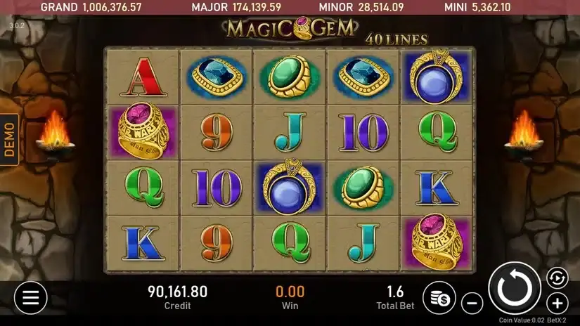 Magic Gem slot screenshot 2
