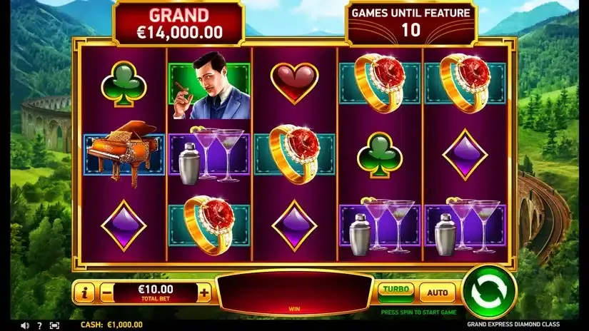 Grand Express Diamond Class slot screenshot 