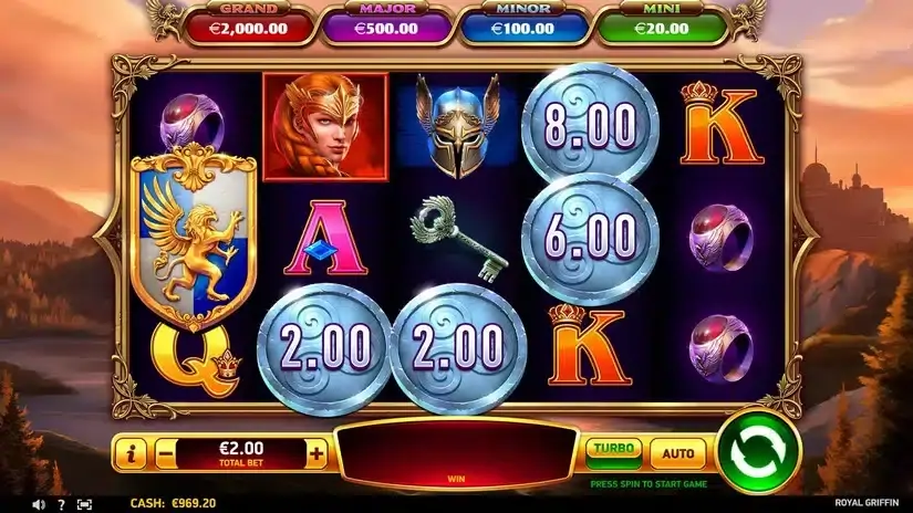 Royal Griffin slot screenshot 4
