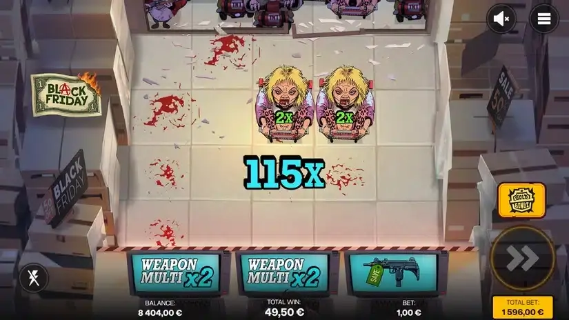Black Friday slot screenshot 6