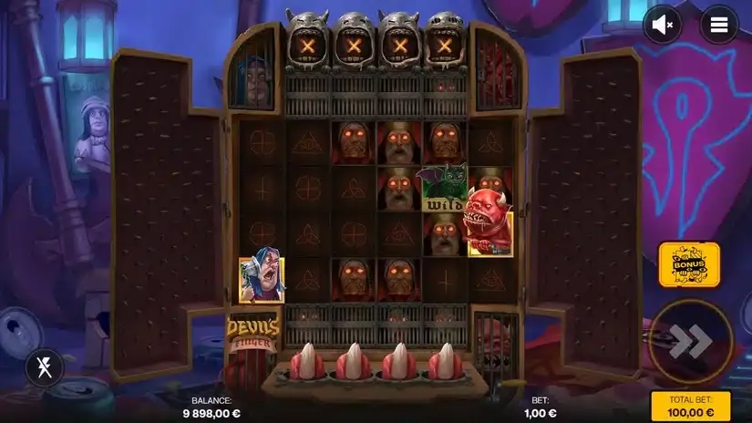 Devil’s Finger slot screenshot 