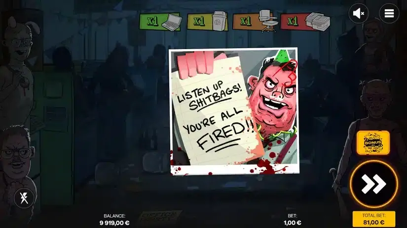 Office Party slot screenshot 2