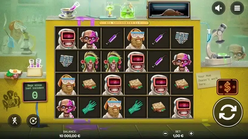 Oops slot screenshot 