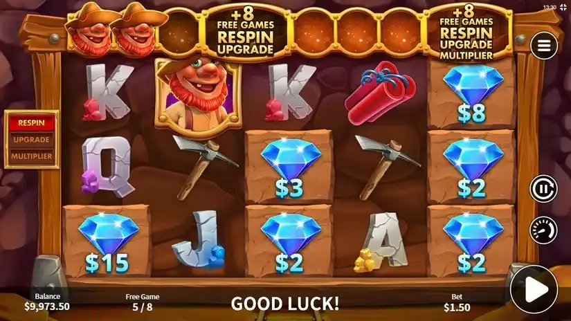 Cash Mine slot screenshot 4