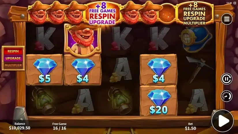 Cash Mine slot screenshot 5