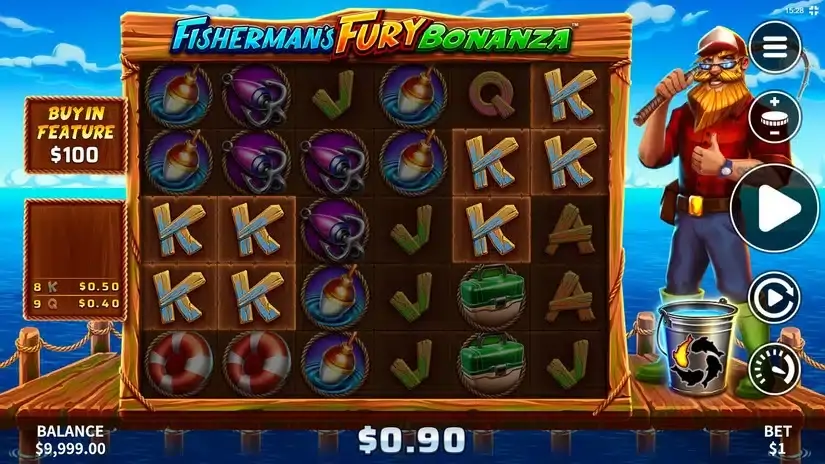 Fisherman’s Fury Bonanza slot screenshot 2