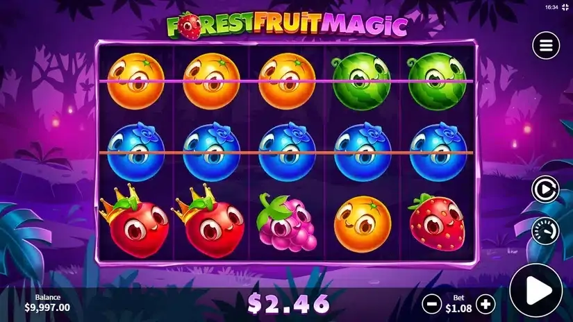 Forest Fruit Magic slot screenshot 2