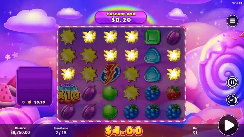 Sugar Bonanza Deluxe slot screenshot 4