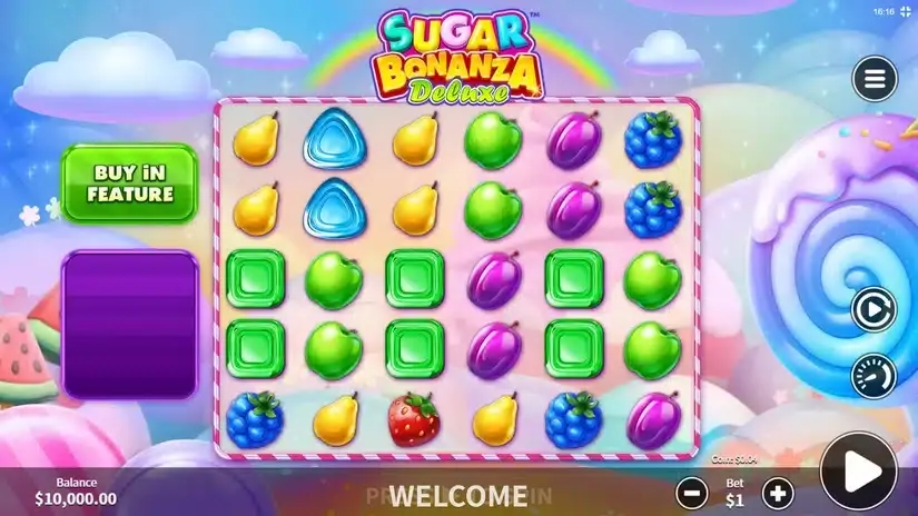 Sugar Bonanza Deluxe slot screenshot 1