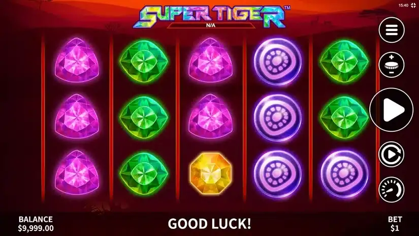 Super Tiger slot screenshot 1