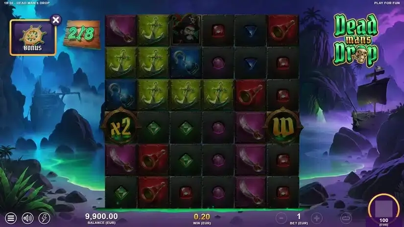 Dead Man’s Drop slot screenshot 4