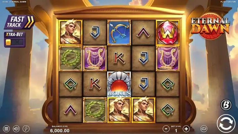 Eternal Dawn slot screenshot 