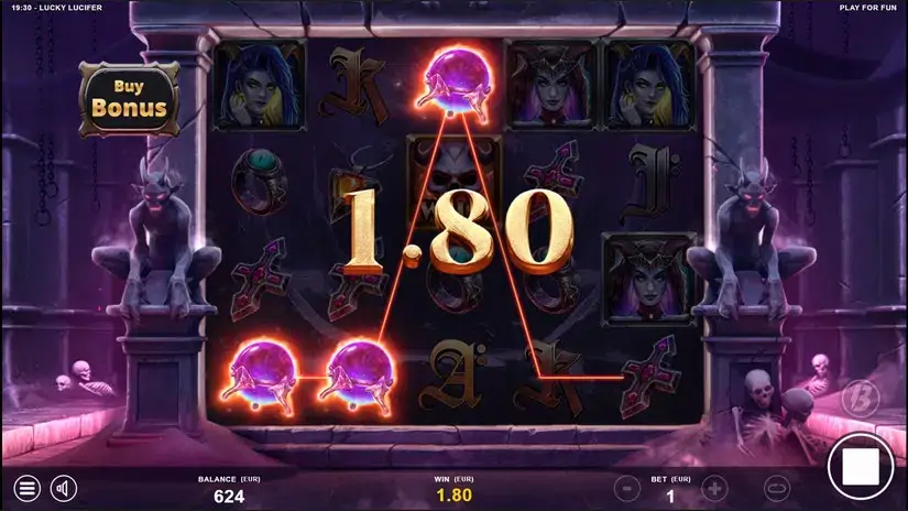 Lucky Lucifer slot screenshot 1