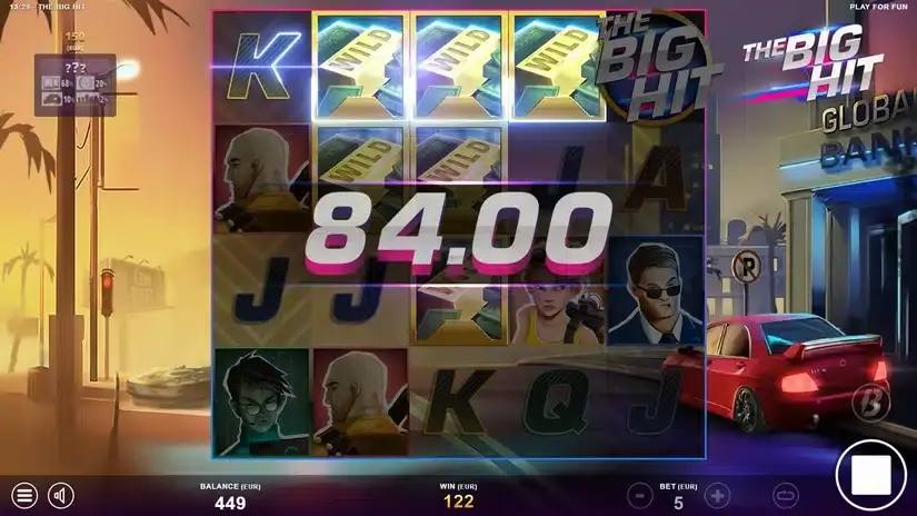 The Big Hit slot screenshot 4