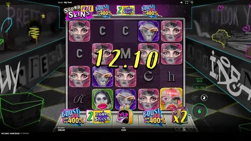 Nip Tuck slot screenshot 5