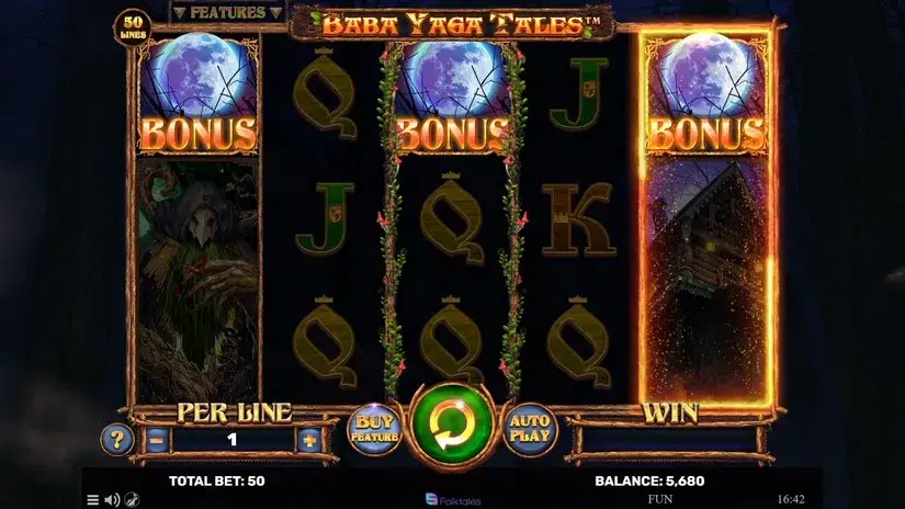 Baba Yaga Tales slot screenshot 3