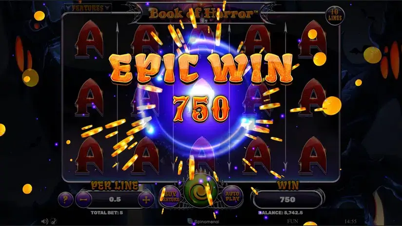 Book of Horror slot screenshot 8