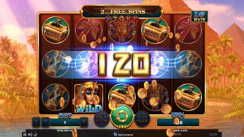 Egyptian Ways slot screenshot 4