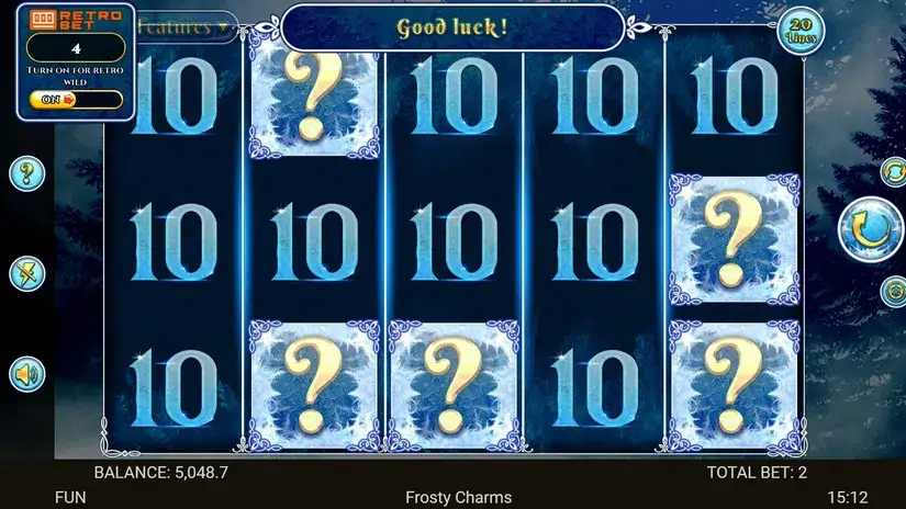 Frosty Charms slot screenshot 5
