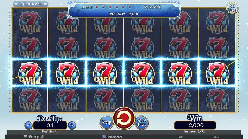 Fruits On Ice Collection slot screenshot 5