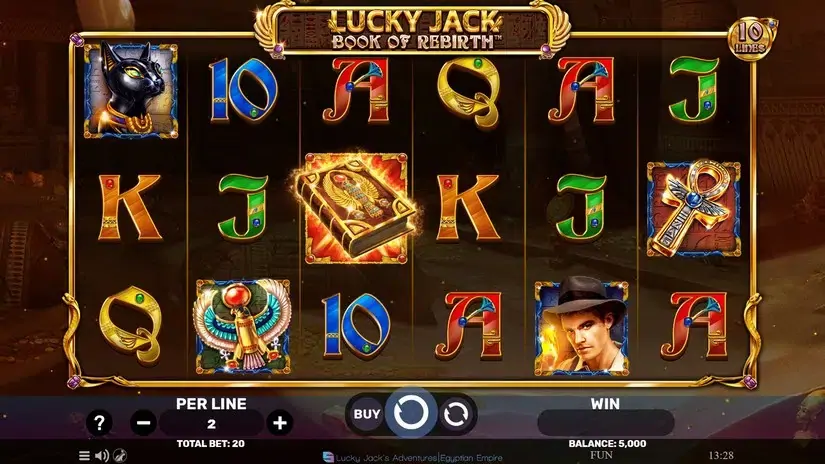 Lucky Jack – Book Of Rebirth slot screenshot 1