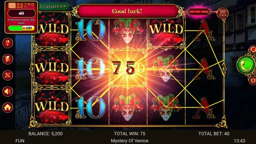 Mystery Of Venice slot screenshot 4