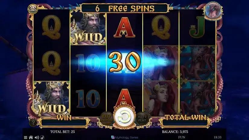 Poseidon’s Rising slot screenshot 4