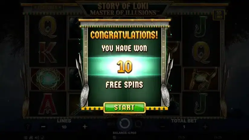 Story of Loki – Master of Illusions slot screenshot 2
