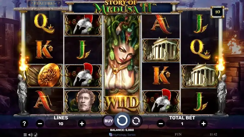 Story of Medusa II slot screenshot 1