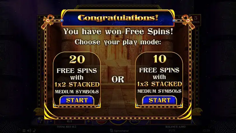 Times of Egypt – Pharaoh’s Reign slot screenshot 3