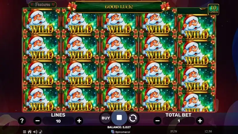 Wild Santa 2 slot screenshot 6