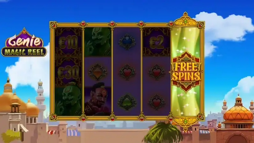 Genie: Magic Reel slot screenshot 2