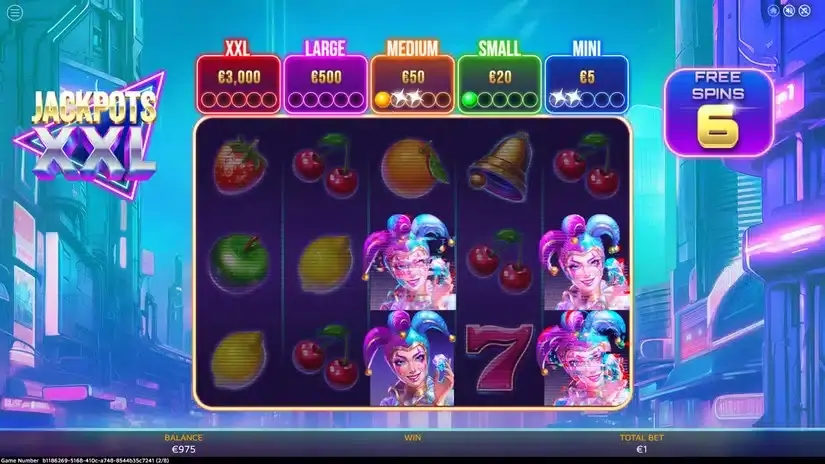 Jackpots XXL slot screenshot 4