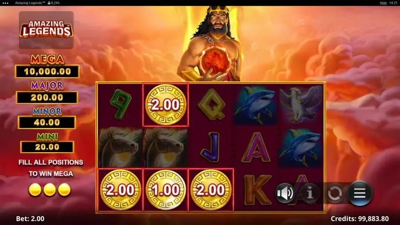 Amazing Legends slot screenshot 5