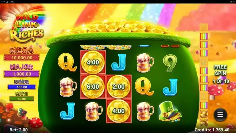 Wild Link Riches slot screenshot 2