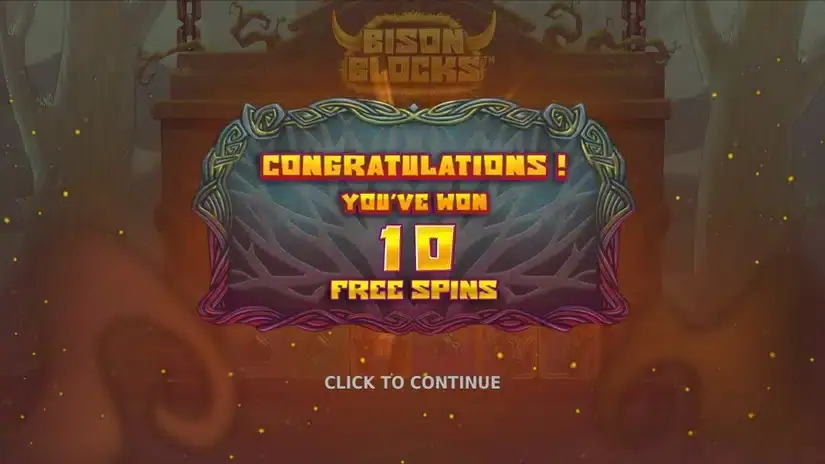 Bison Blocks slot screenshot 3