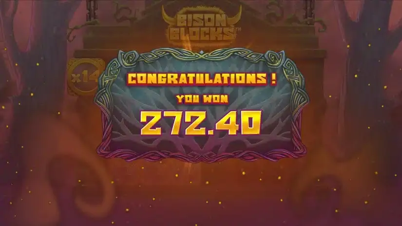 Bison Blocks slot screenshot 