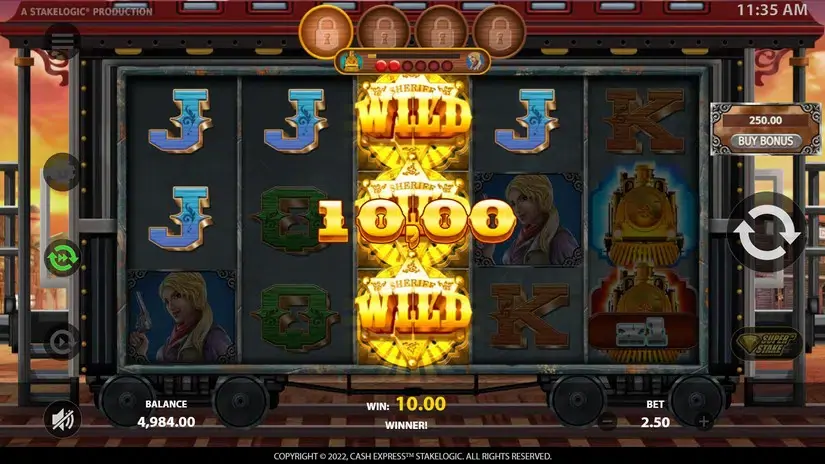 Cash Express slot screenshot 3
