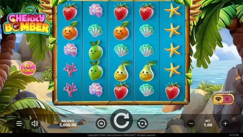 Cherry Bomber slot screenshot 1