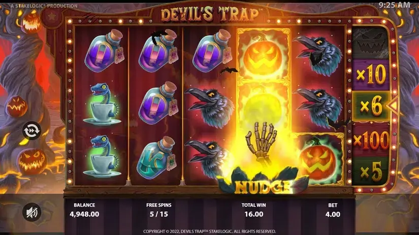 Devil’s Trap slot screenshot 5