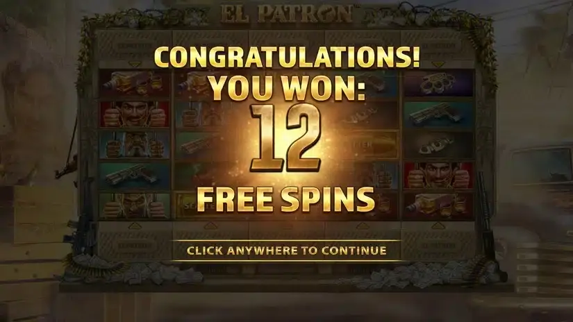 El Patron slot screenshot 5