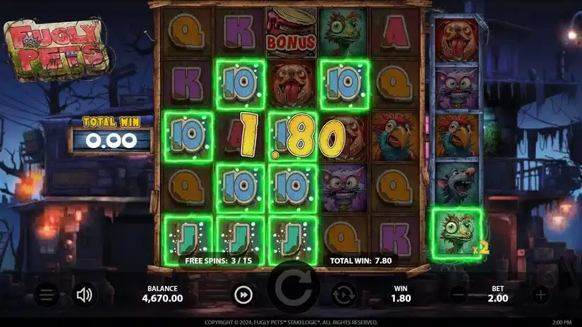 Fugly Pets slot screenshot 4