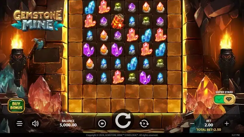 Gemstone Mine slot screenshot 1