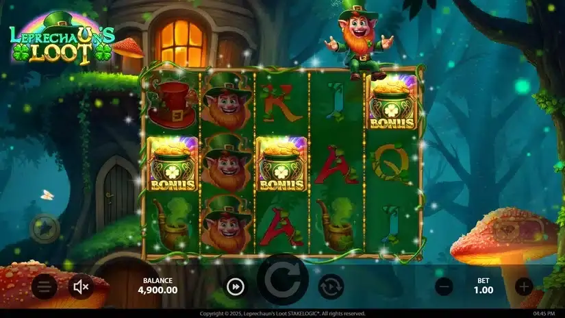 Leprechaun’s Loot slot screenshot 2