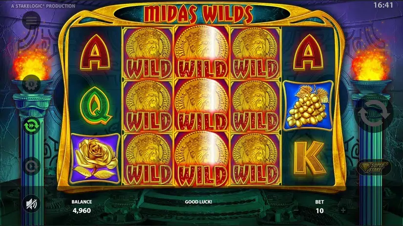 Midas Wilds slot screenshot 4