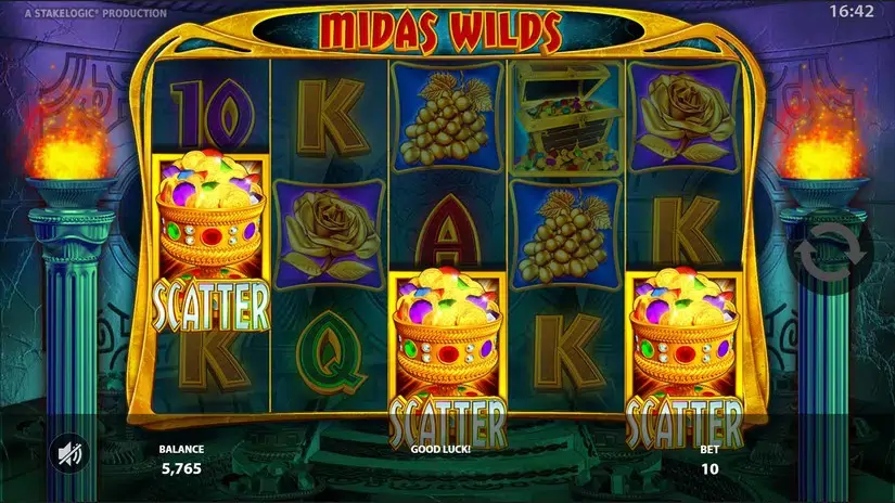 Midas Wilds slot screenshot 6