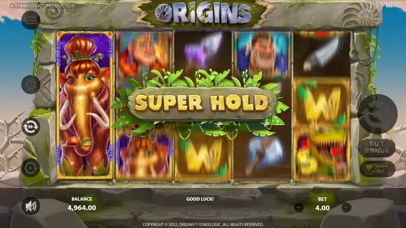 Origins slot screenshot 2