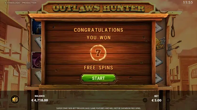 Outlaws Hunter slot screenshot 5